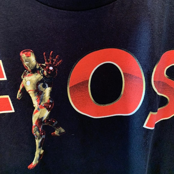 Verizon FiOS Marvel Iron Man 3 Promo T-Shirt NEW M - Picture 3 of 3